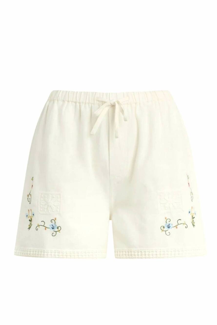 NEW BILA77 women's olvera shorts in whisper white